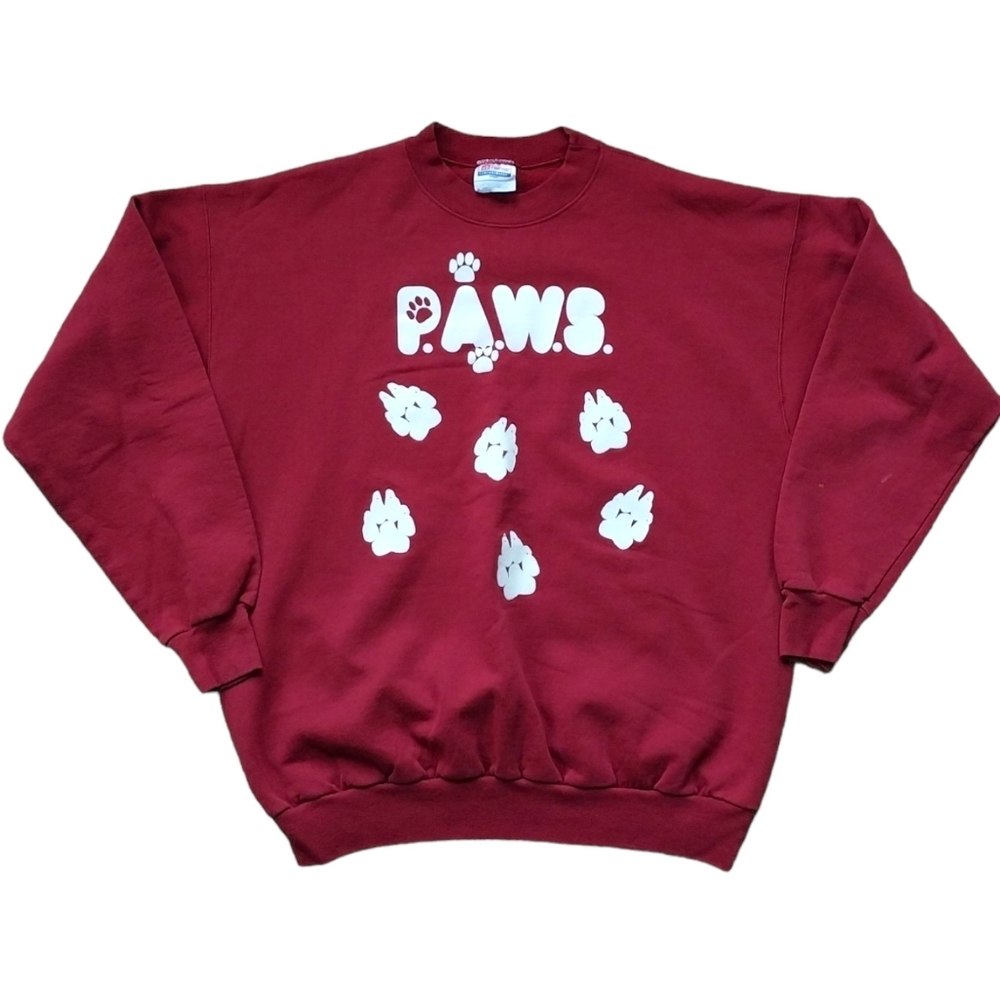 VINTAGE 90s P.A.W.S. ANIMAL CREWNECK